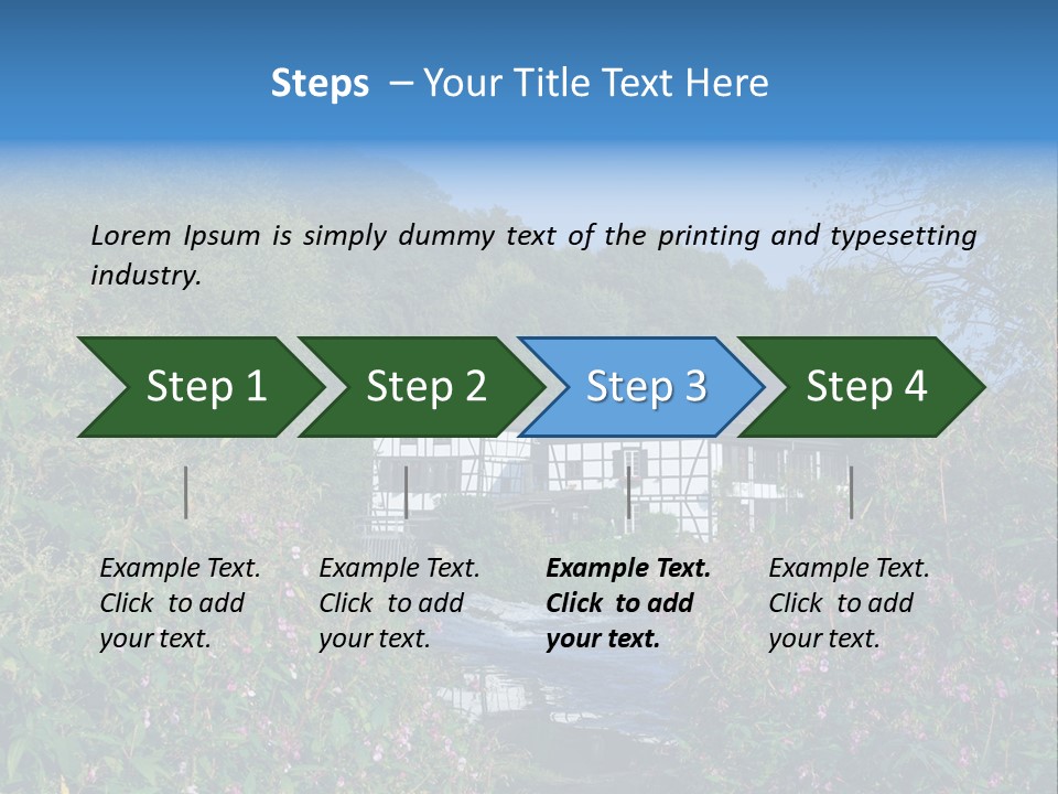 Wipperkotten Travel Destination Tourism Europe PowerPoint Template
