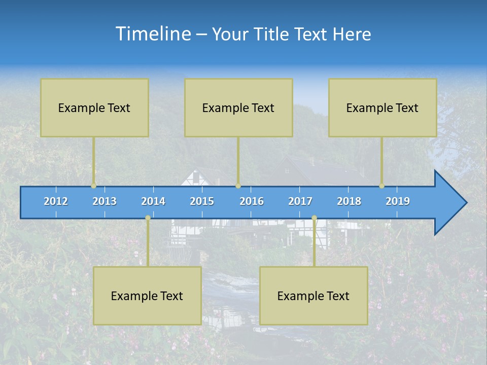 Wipperkotten Travel Destination Tourism Europe PowerPoint Template