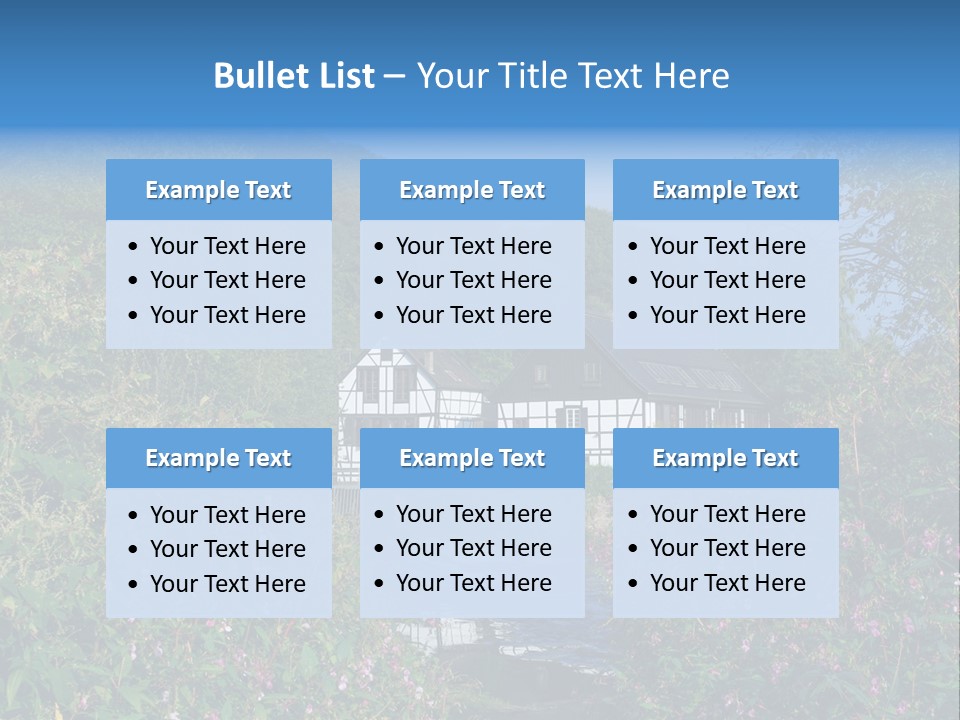 Wipperkotten Travel Destination Tourism Europe PowerPoint Template