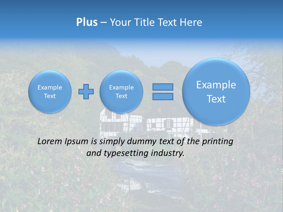 Wipperkotten Travel Destination Tourism Europe PowerPoint Template
