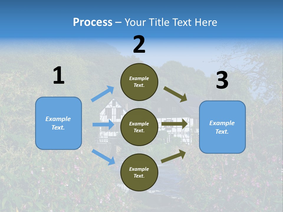 Wipperkotten Travel Destination Tourism Europe PowerPoint Template
