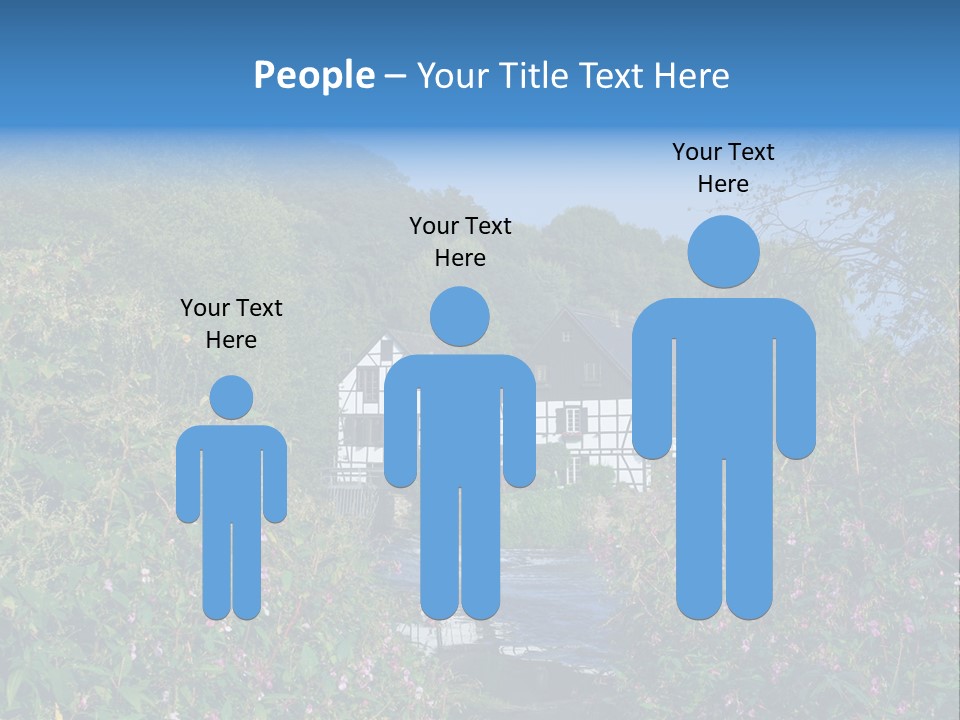 Wipperkotten Travel Destination Tourism Europe PowerPoint Template