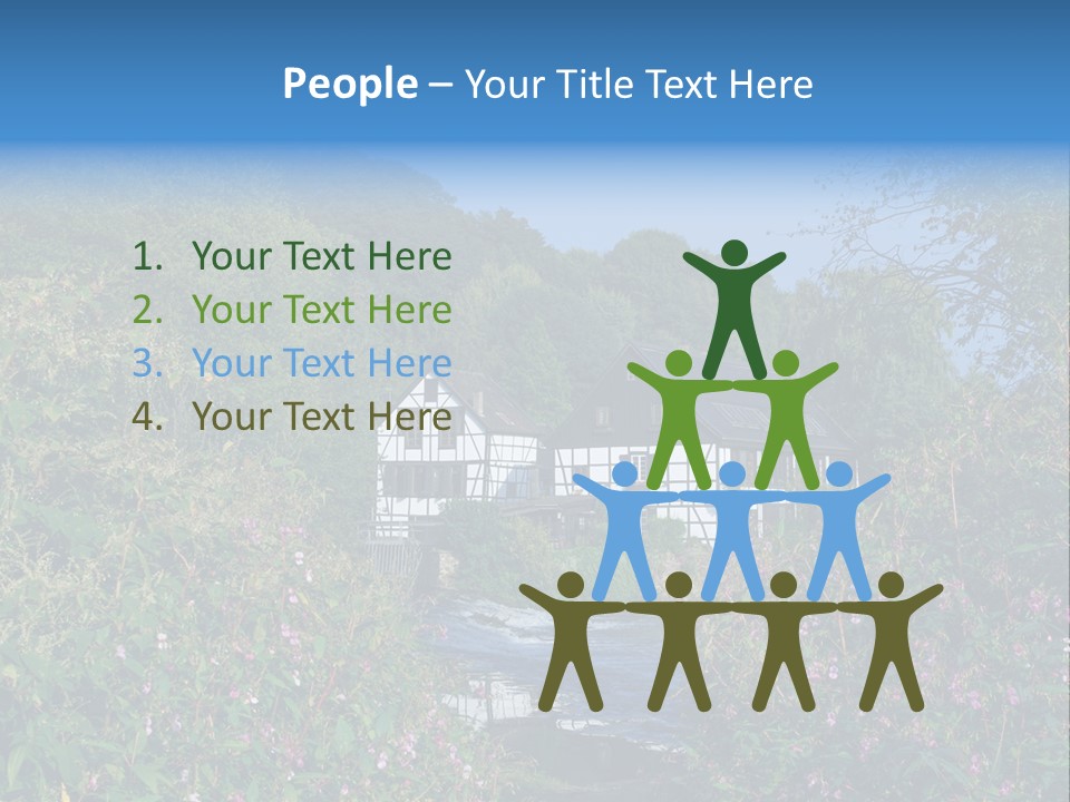 Wipperkotten Travel Destination Tourism Europe PowerPoint Template