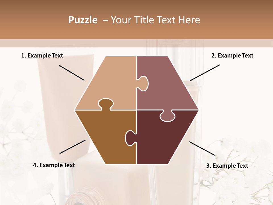 Cosmetics Container Professional PowerPoint Template