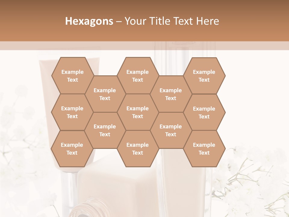 Cosmetics Container Professional PowerPoint Template