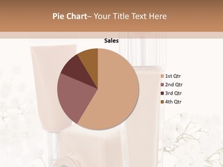 Cosmetics Container Professional PowerPoint Template