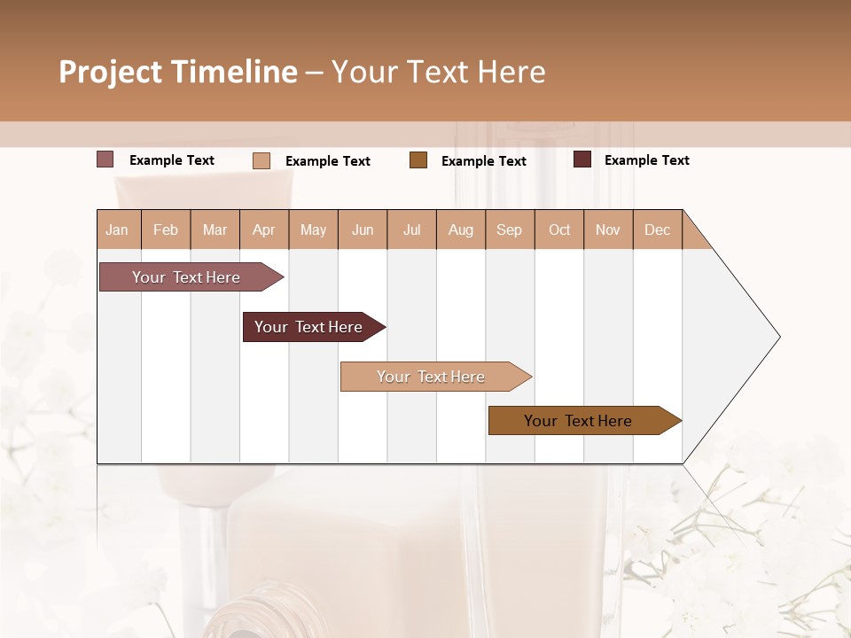 Cosmetics Container Professional PowerPoint Template