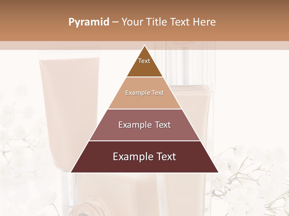 Cosmetics Container Professional PowerPoint Template