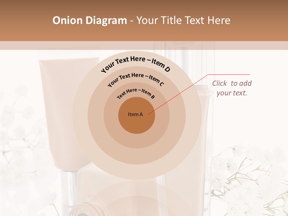Cosmetics Container Professional PowerPoint Template