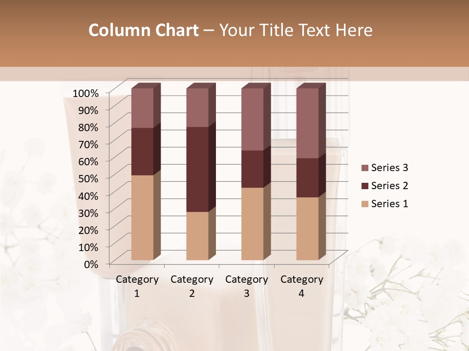 Cosmetics Container Professional PowerPoint Template