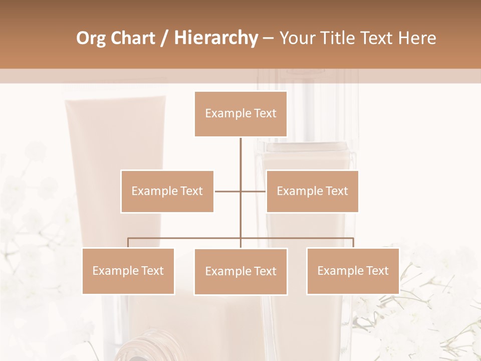 Cosmetics Container Professional PowerPoint Template