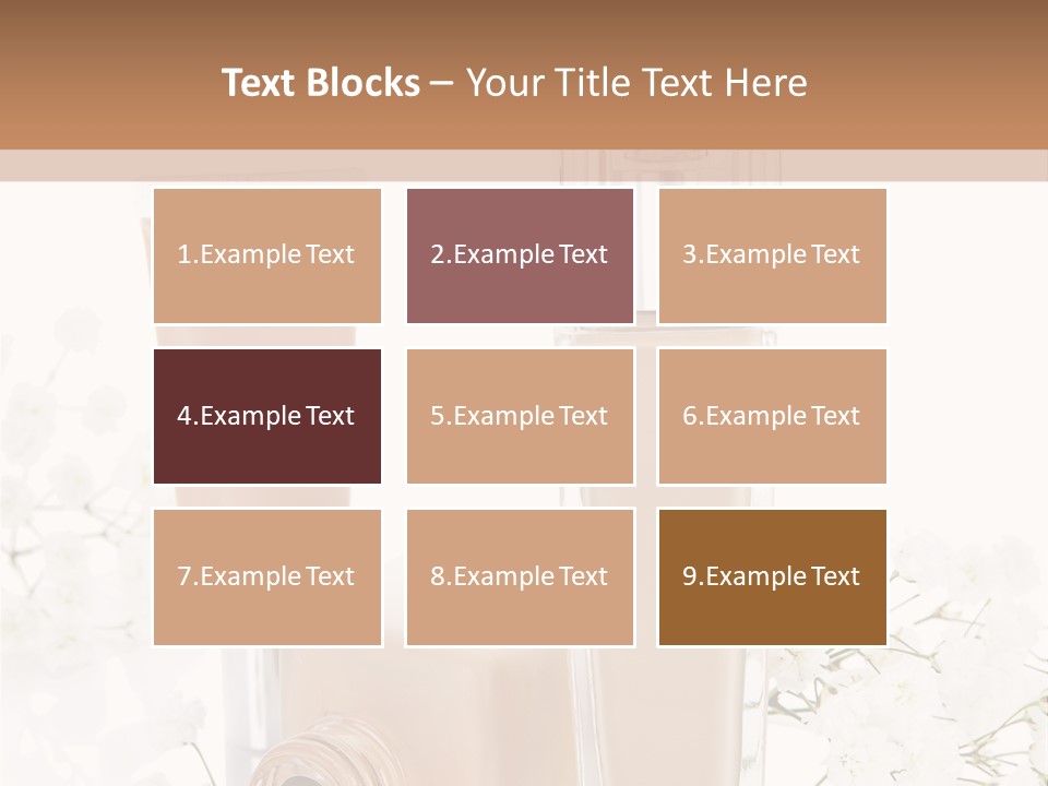 Cosmetics Container Professional PowerPoint Template