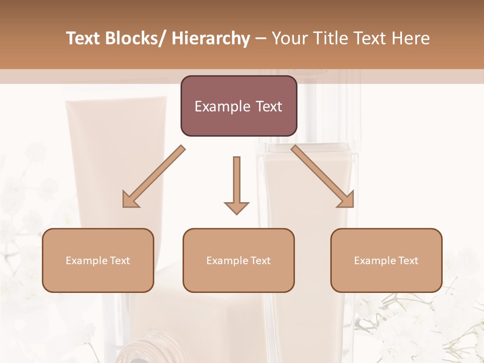 Cosmetics Container Professional PowerPoint Template