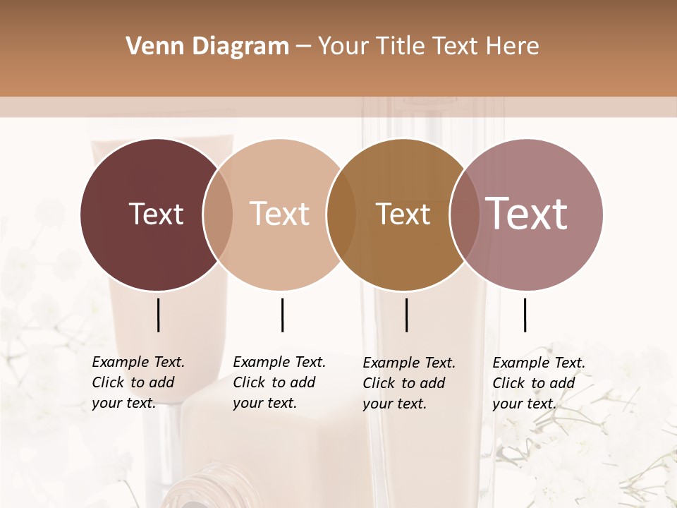 Cosmetics Container Professional PowerPoint Template