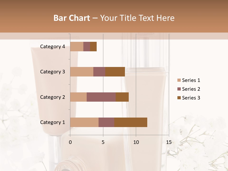 Cosmetics Container Professional PowerPoint Template