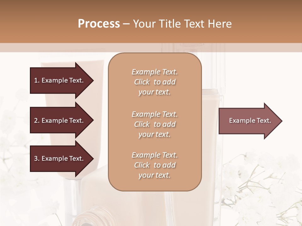 Cosmetics Container Professional PowerPoint Template