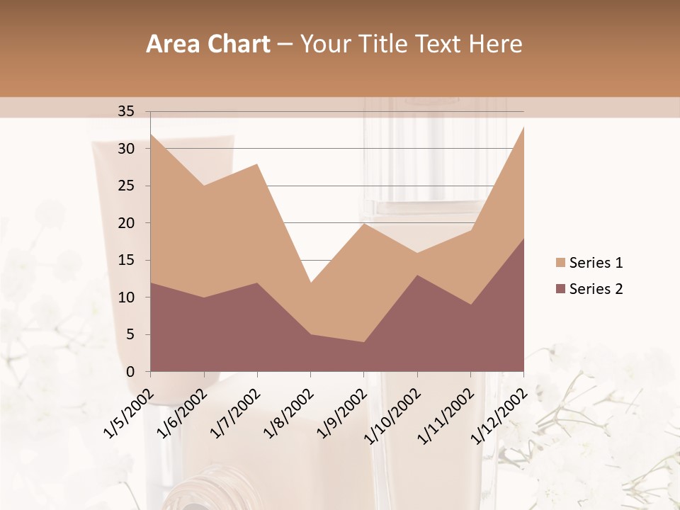 Cosmetics Container Professional PowerPoint Template
