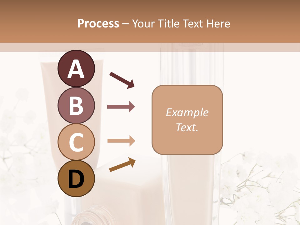 Cosmetics Container Professional PowerPoint Template