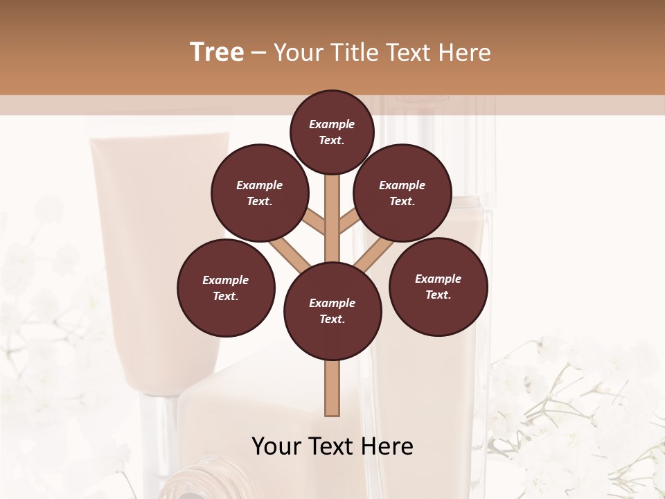 Cosmetics Container Professional PowerPoint Template