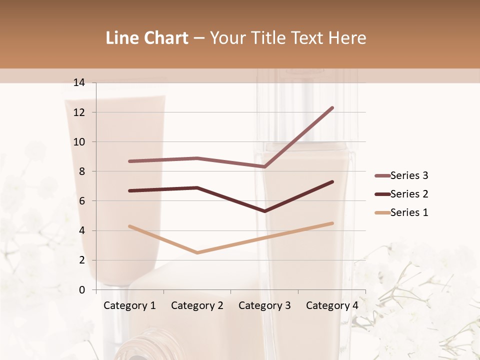 Cosmetics Container Professional PowerPoint Template