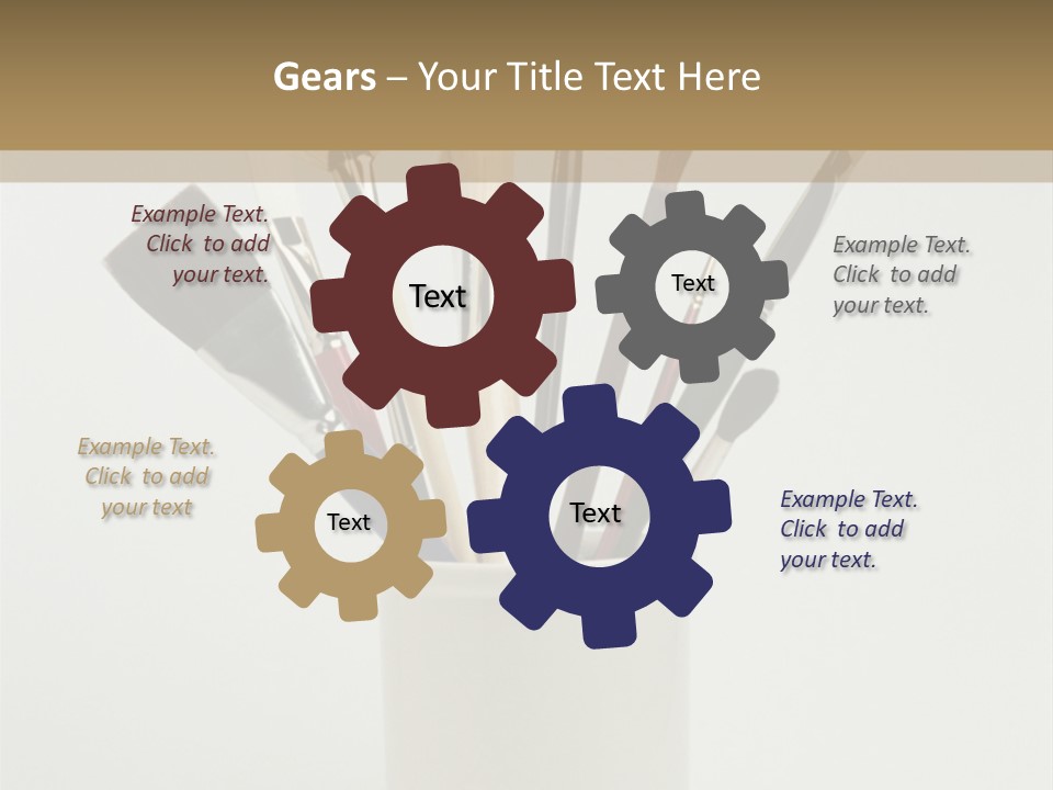 Cell Park Suit PowerPoint Template