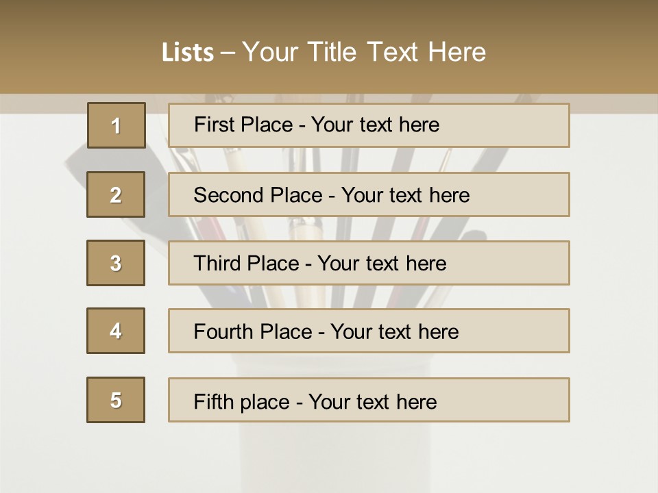 Cell Park Suit PowerPoint Template