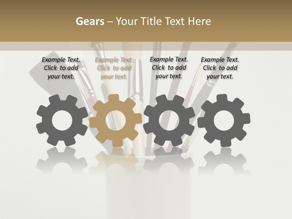 Cell Park Suit PowerPoint Template