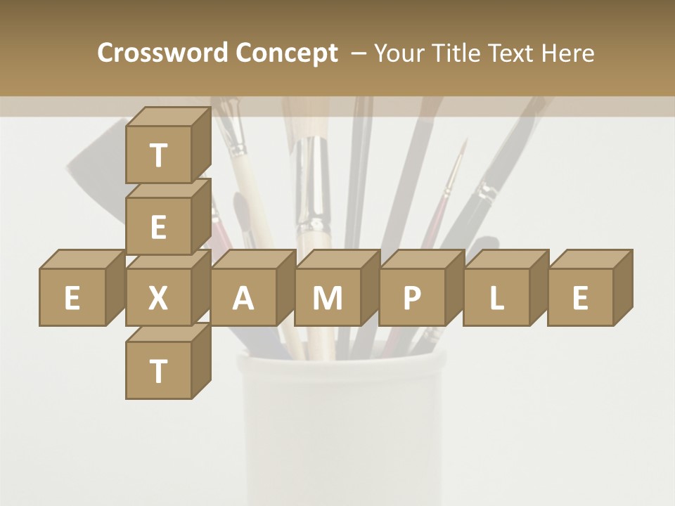 Cell Park Suit PowerPoint Template