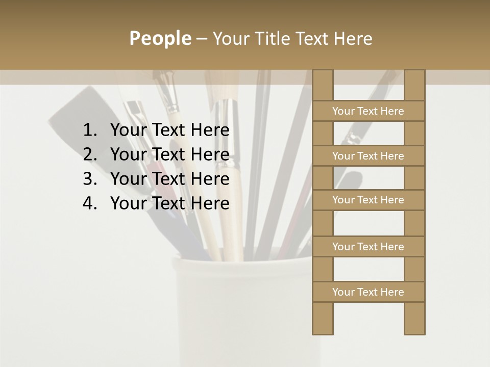 Cell Park Suit PowerPoint Template