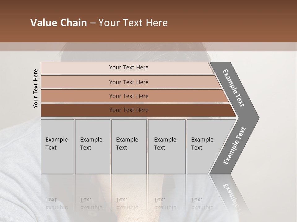 Thoughtful Blue Disappointment PowerPoint Template