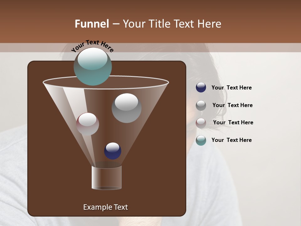 Thoughtful Blue Disappointment PowerPoint Template