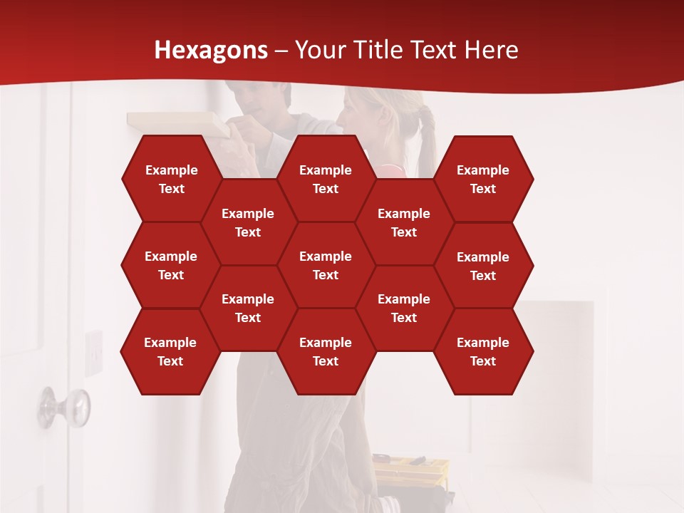 Vertical Standing Home PowerPoint Template