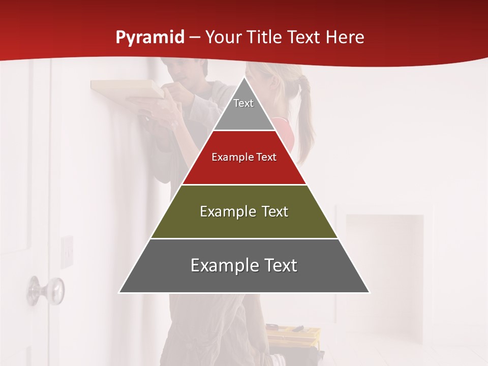 Vertical Standing Home PowerPoint Template