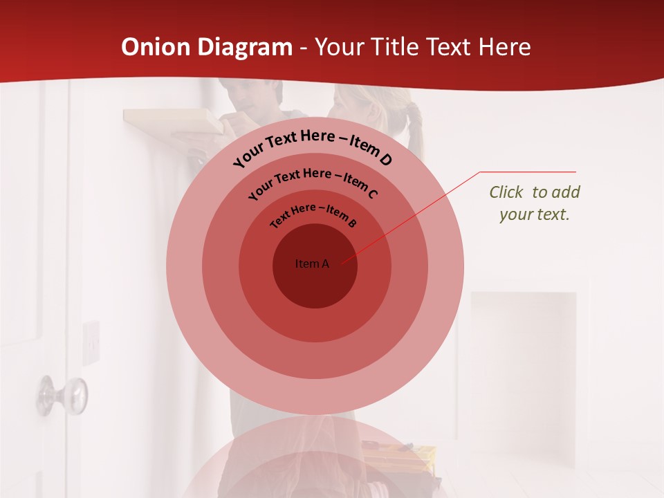 Vertical Standing Home PowerPoint Template