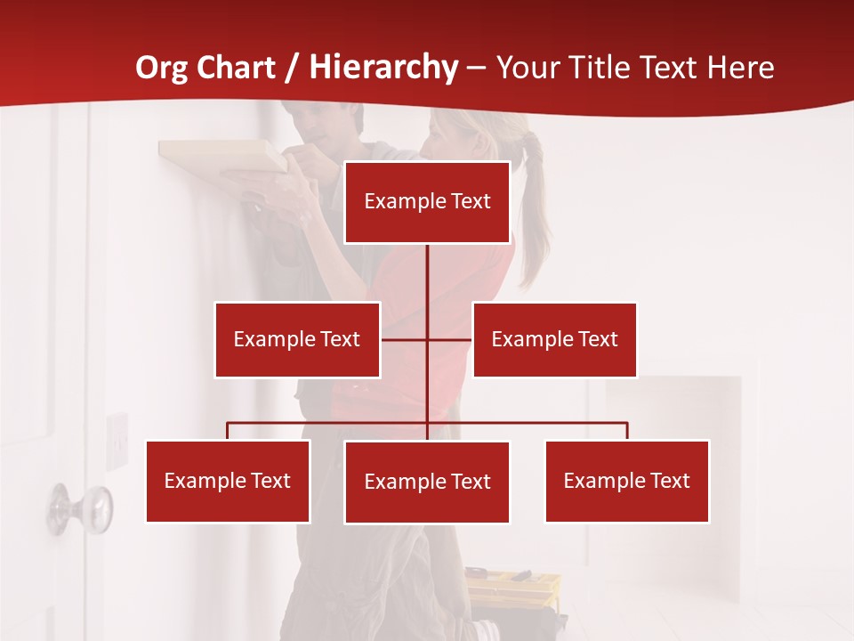 Vertical Standing Home PowerPoint Template