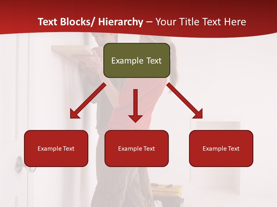 Vertical Standing Home PowerPoint Template