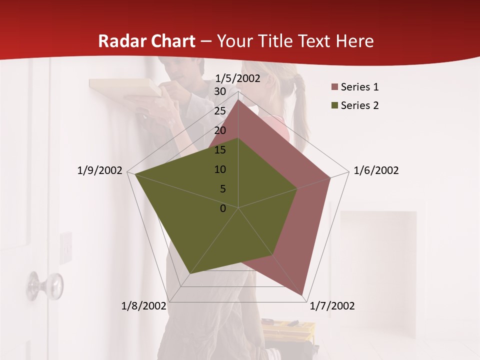 Vertical Standing Home PowerPoint Template