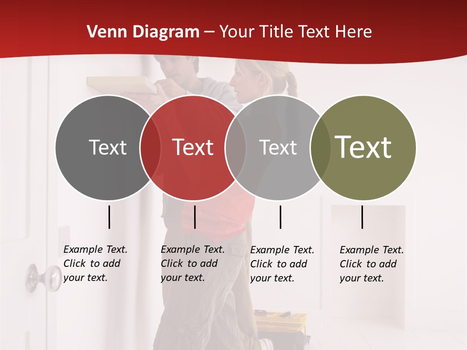 Vertical Standing Home PowerPoint Template