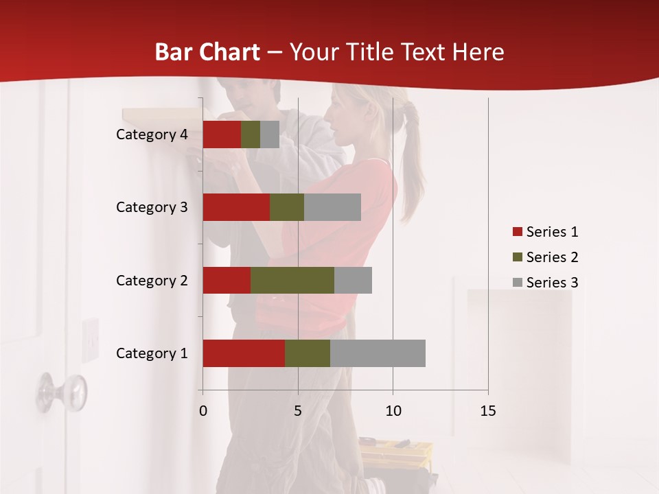 Vertical Standing Home PowerPoint Template
