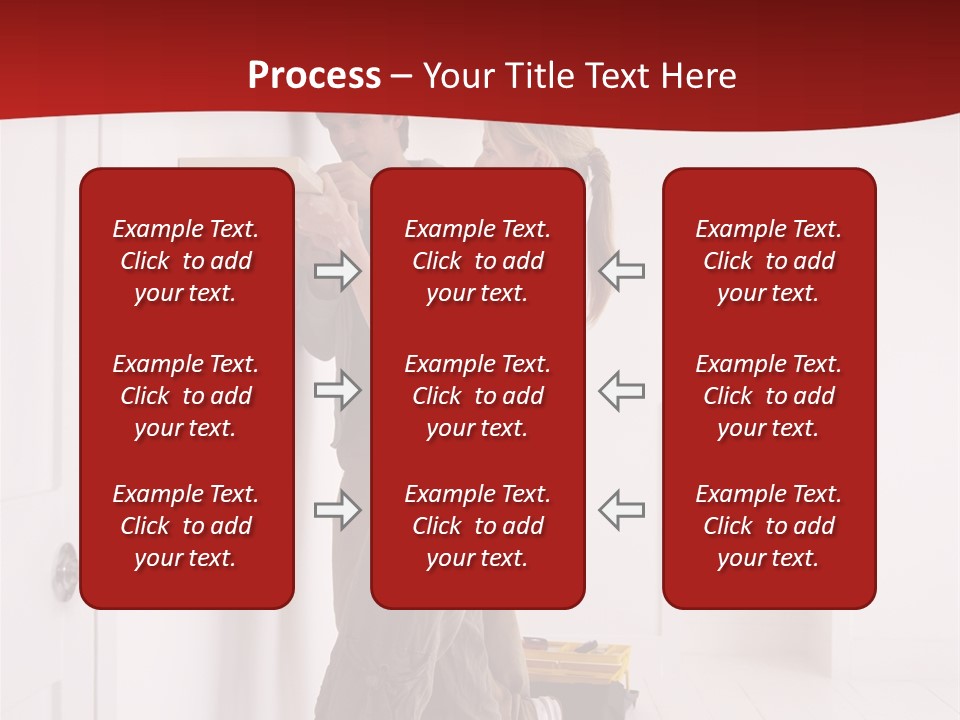 Vertical Standing Home PowerPoint Template