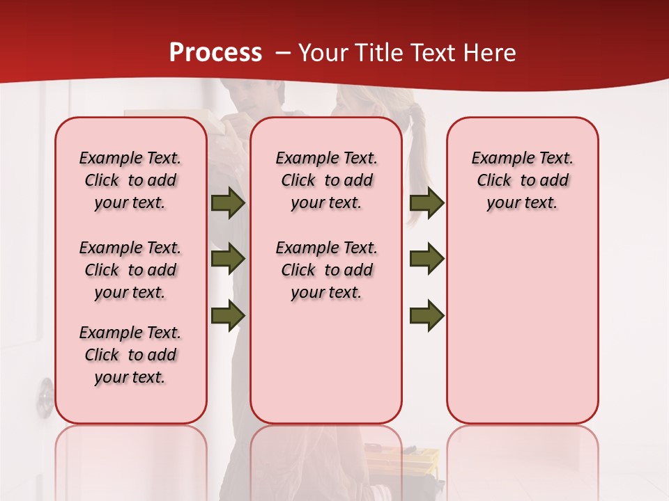 Vertical Standing Home PowerPoint Template