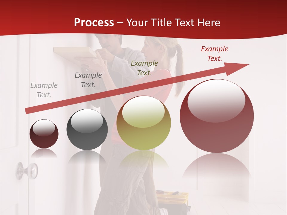 Vertical Standing Home PowerPoint Template