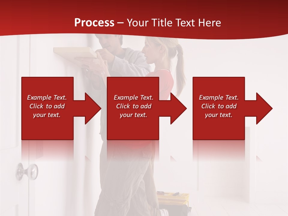 Vertical Standing Home PowerPoint Template