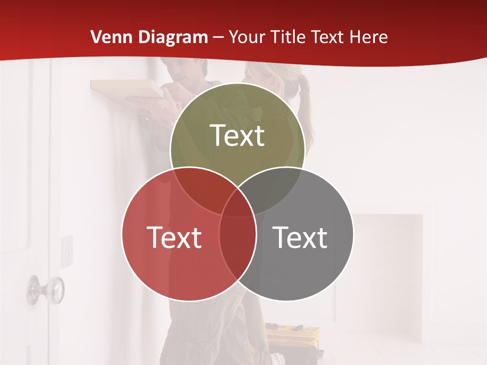 Vertical Standing Home PowerPoint Template