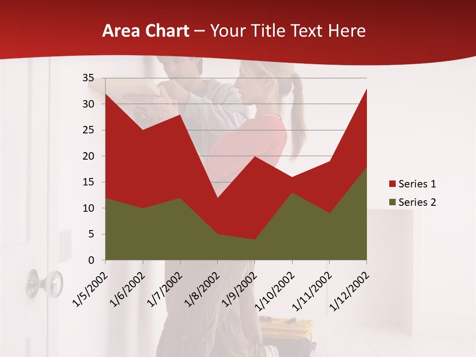 Vertical Standing Home PowerPoint Template
