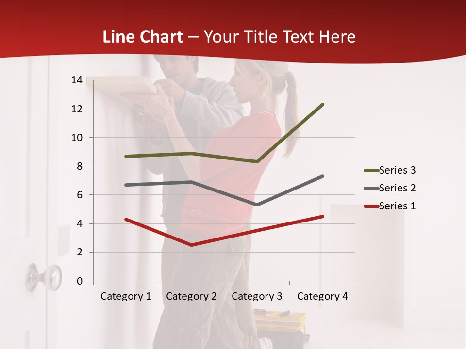 Vertical Standing Home PowerPoint Template