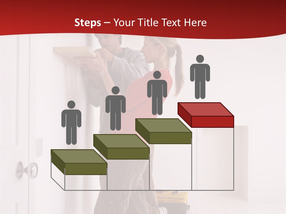 Vertical Standing Home PowerPoint Template