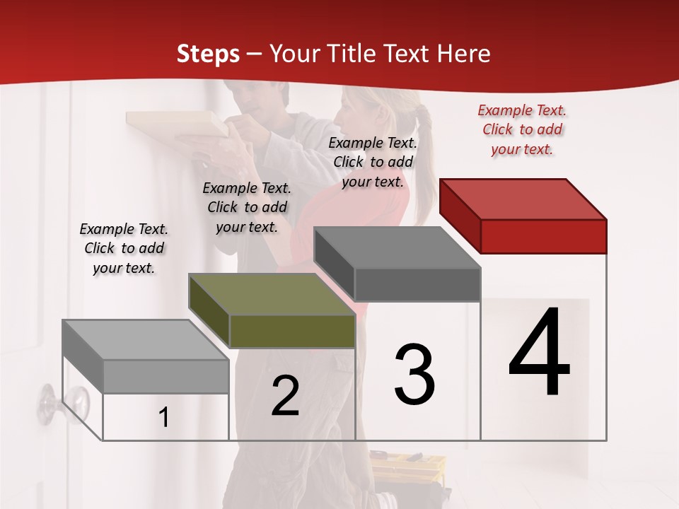 Vertical Standing Home PowerPoint Template