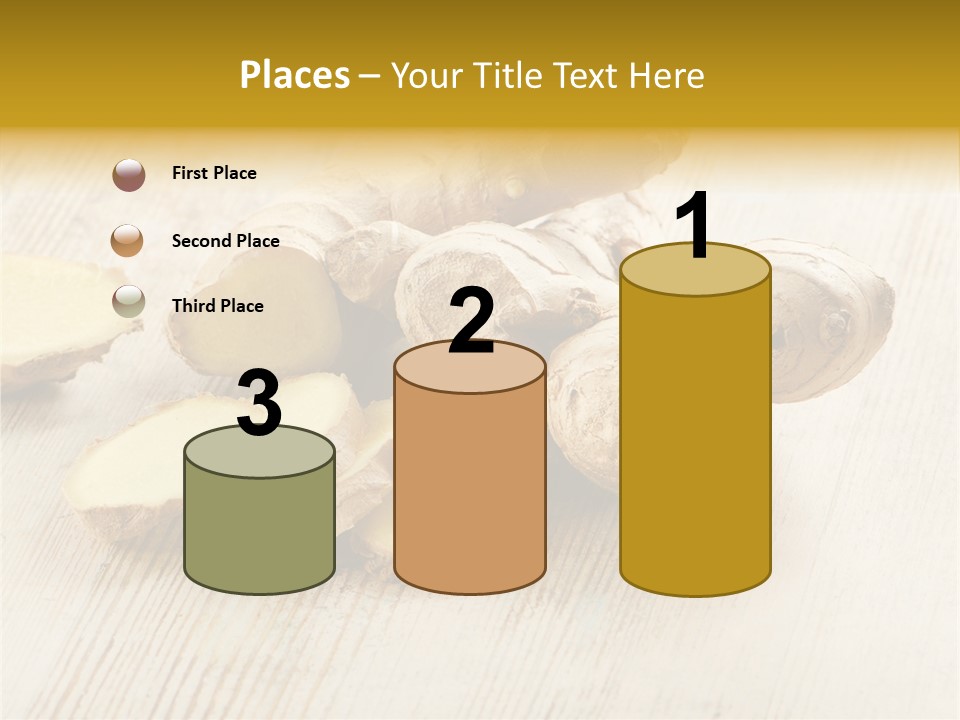 Closeup Seasoning Spice PowerPoint Template