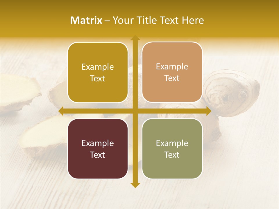 Closeup Seasoning Spice PowerPoint Template